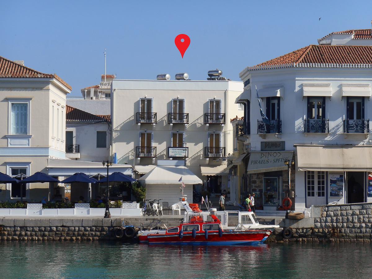 Alexandris Hotel Spétses Exterior foto